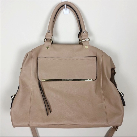 Steve Madden Large Satchel with Crossbody Strap - Picture 6 of 8